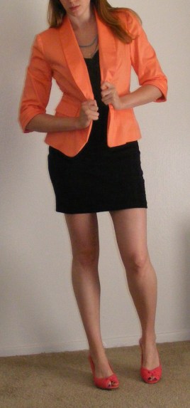 LBD & Coral Blazer