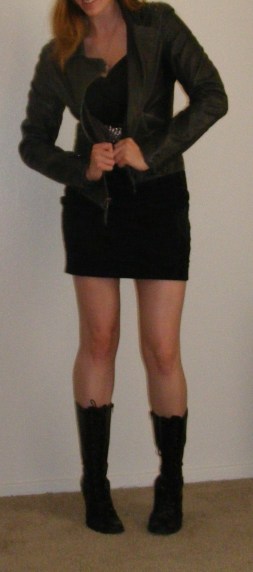 LBD & Motorcycle Jacket 2