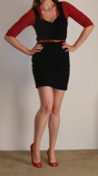 LBD & Red Accents